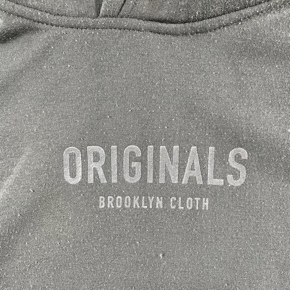 ORIGINALS BROOKLYN CLOTH HOODIE MENS LARGR PULLOVER SWEATSHIRT LONG SLEEVE HOOD - Picture 3 of 10